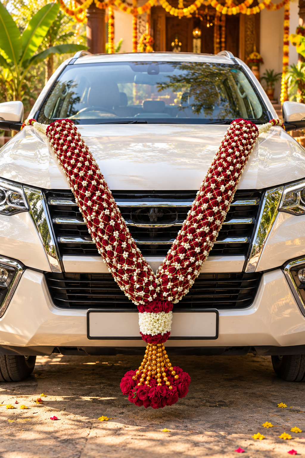 Dasara Special Fresh Flower Garland