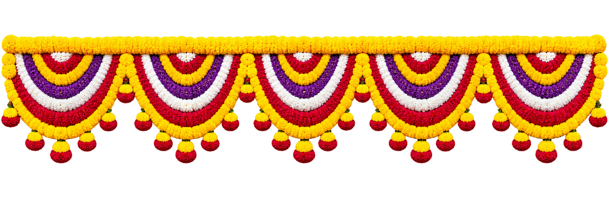 FLOWER DROP DECORATION – Traditional Elegance for Your Special Occasions!