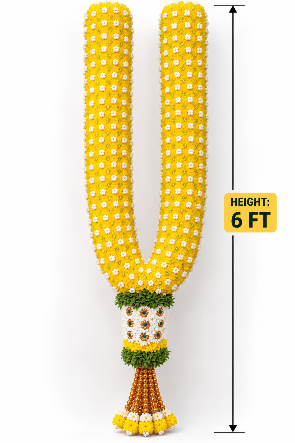 Dasara Special Yellow Samanthi Garland