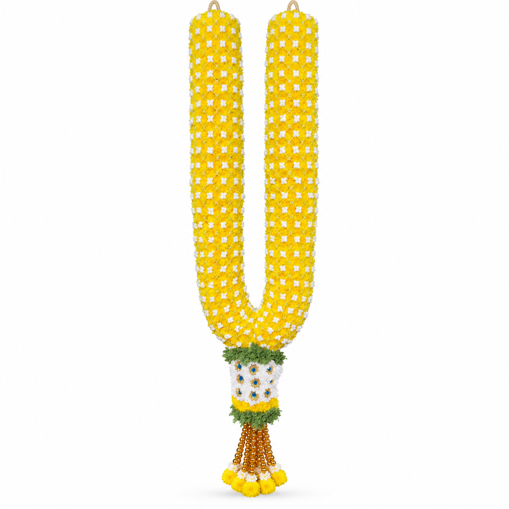 Dasara Special Yellow Samanthi Garland